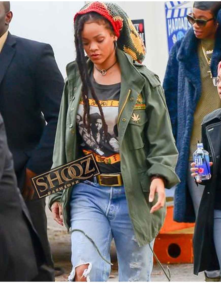 Rihanna Ocean's 8 Nine Ball Jacket Rihanna Ocean's 8 Nine Ball Jacket